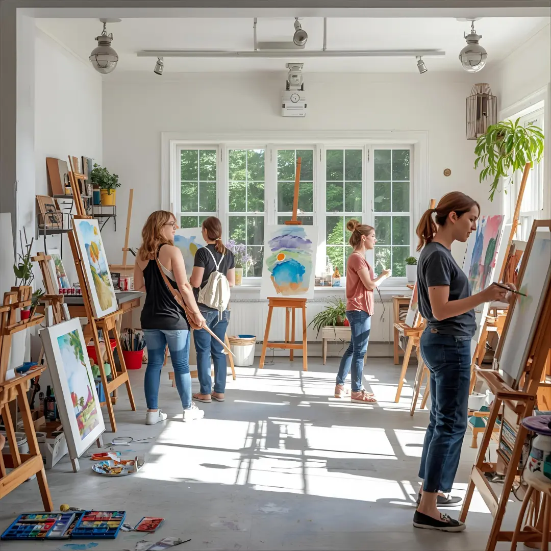 Cours aquarelle créative